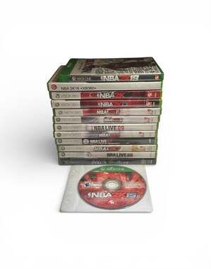 Lot of 13 Basketball NBA Live, 2k & NBA Ballers Games Xbox 360/Xbox One/Xbox